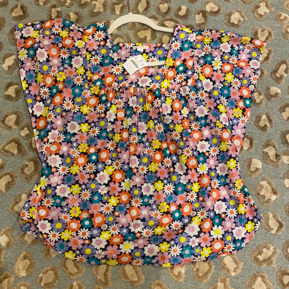 flowy flower shirt